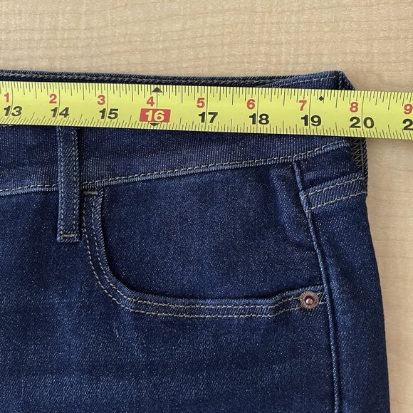 Old Navy Women's Rock Star Super Skinny Blue Jeans Sz 18 Extra High Rise Stretch - Picture 7 of 10